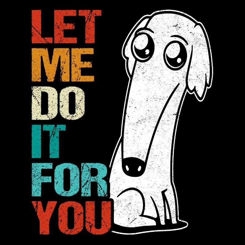 Chien barzoï rétro Meme
