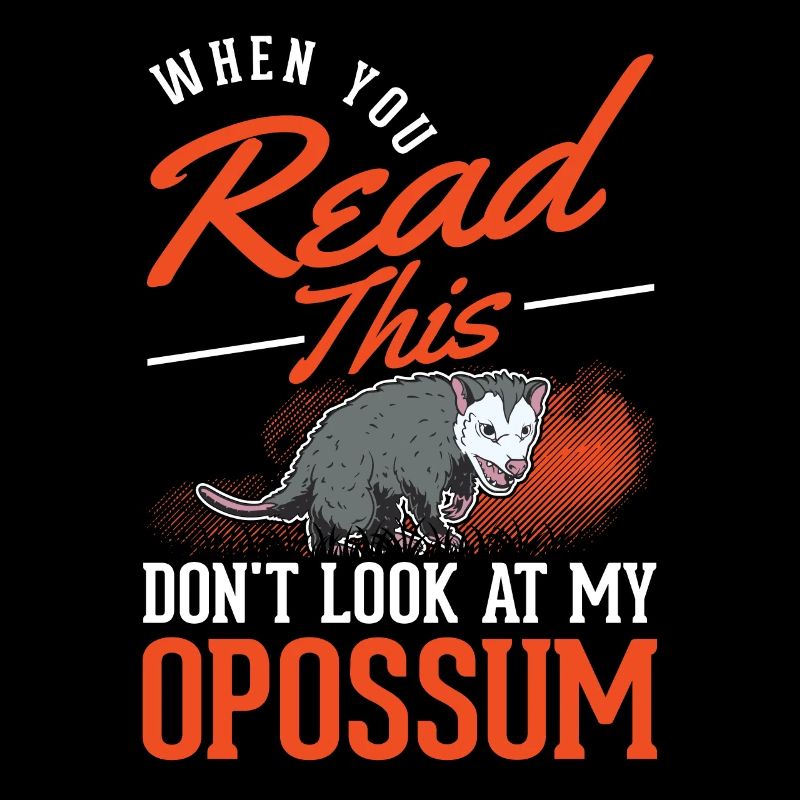 Opossum Geschenk Possum Beutelratte