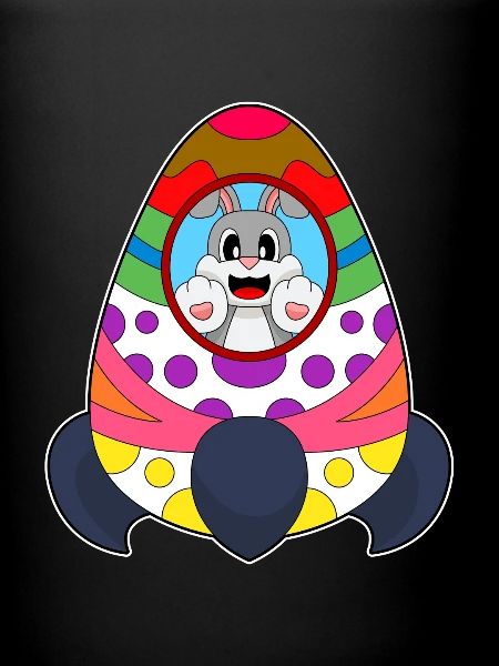 Bunny Easter Rocket