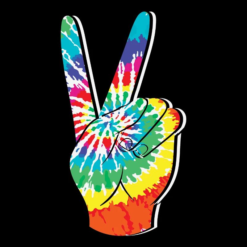Groovy Tie Dye Retro 70s Hippie Vintage