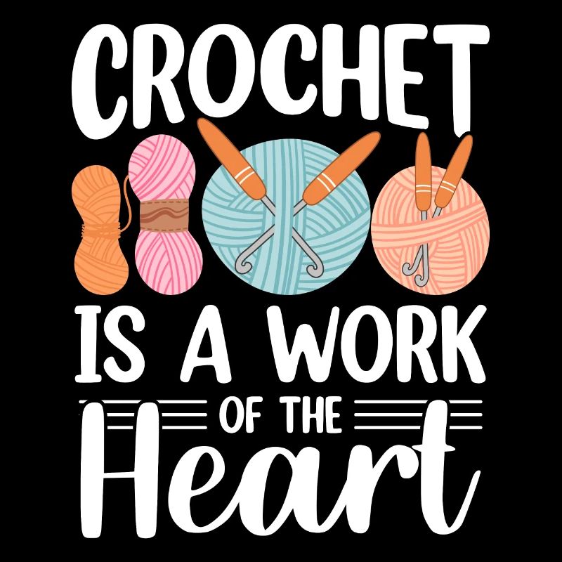 Crochet Lover Funny Loop & Hook Design