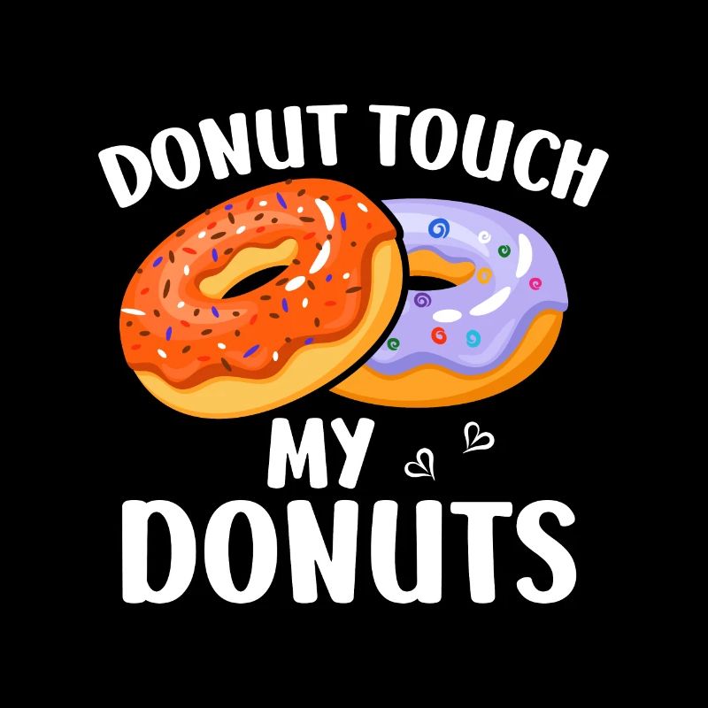 Donut Themed Donut Sprayed Funny Cute