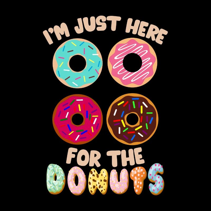 Donut Themed Donut Sprayed Funny Cute