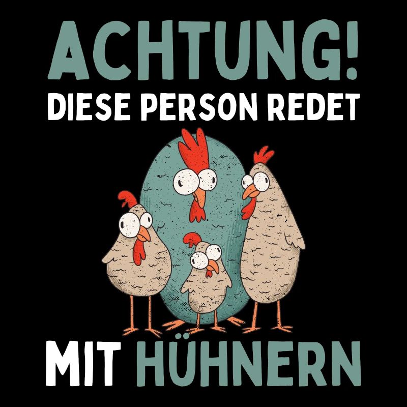 ATTENTION, I'M TALKING TO CHICKENS! Funny Chicken Egg