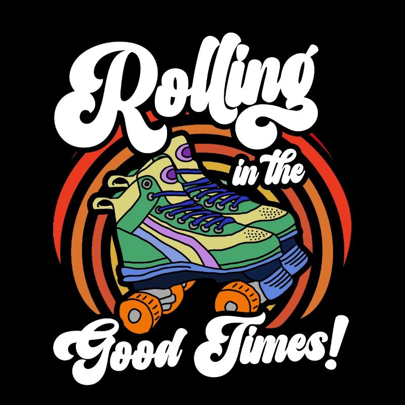Roller Skates Funny 80s Roller Disco Skating