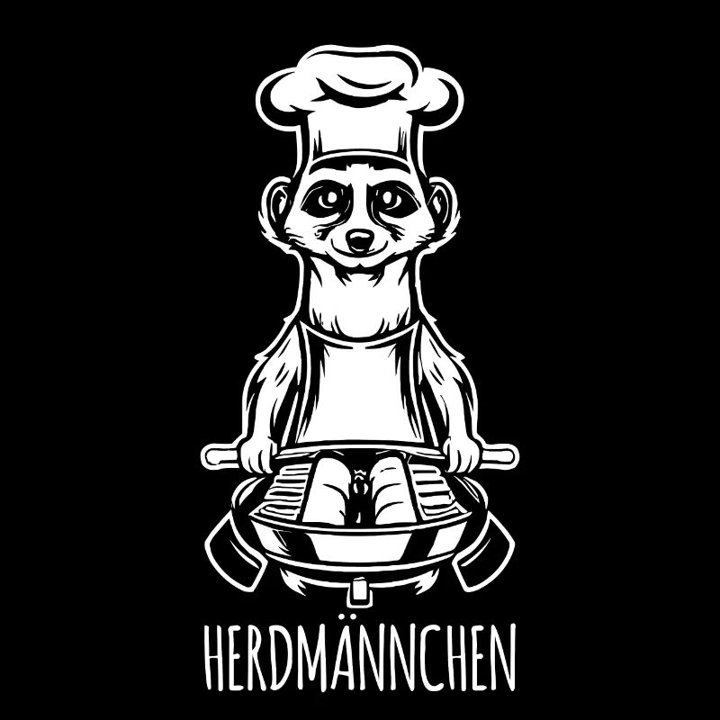 Herdmännchen Koch T-Shirt – Spaß in der Küche