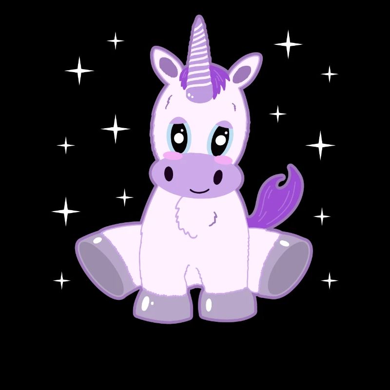 Niedliches Einhorn - Magischer Blick