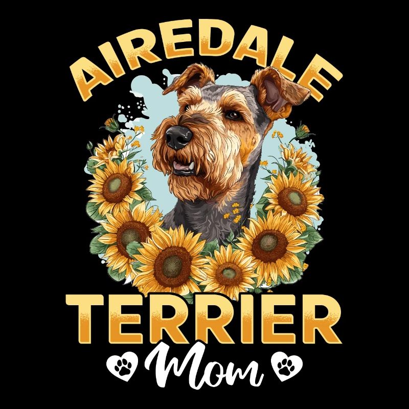 Airedale Terrier Race de chien Airedale Terrier Maman