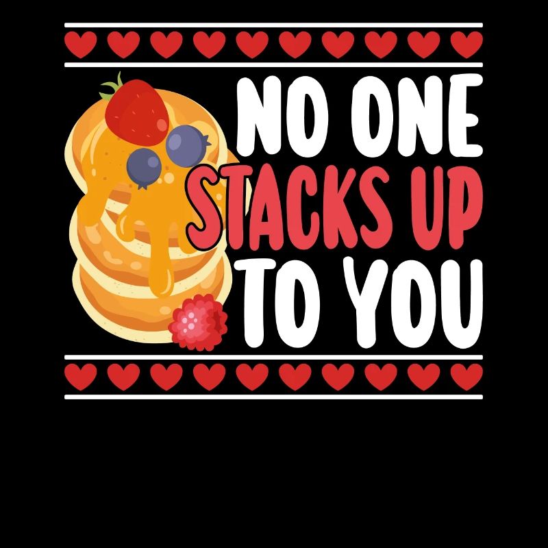 Pancake Lover Kids Valentines Day