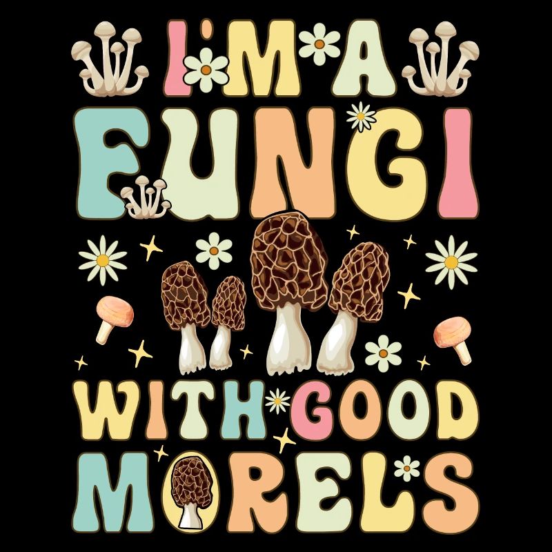 Mycologue groovy à la recherche de champignons