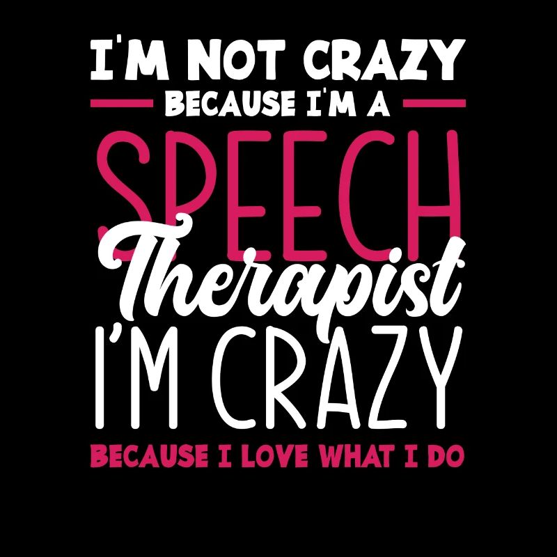 Speech therapist, speech therapist, speech therapist