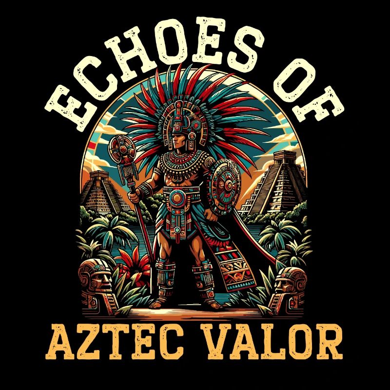 Aztec Warrior Native Mexican Aztec Civilization