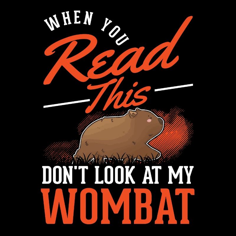 Australischer Wombat Geschenk