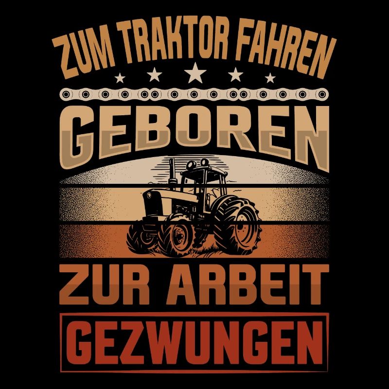 Traktorfahrer - Traktor Landwirtschaft Erntezeit
