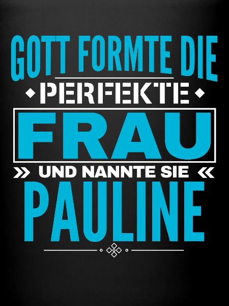 Conception du nom Pauline