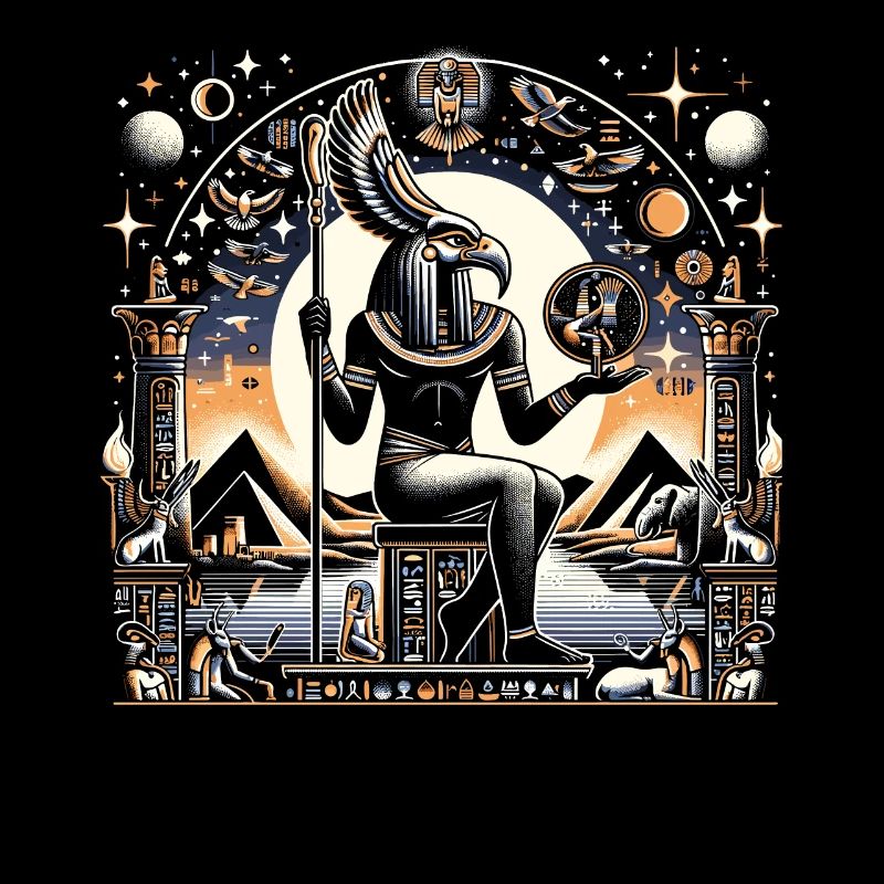 Thoth Egyptian Mythology Diety Ibis Ancient Egypt