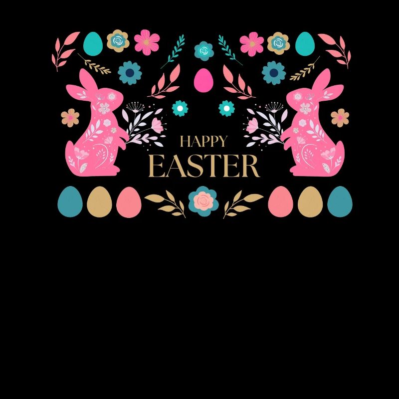 Happy Easter Easter Bunny Happy Easter Easter Motif