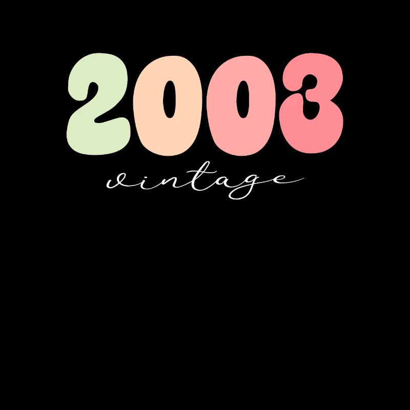 Millésime Millésime 2003 Anniversaire