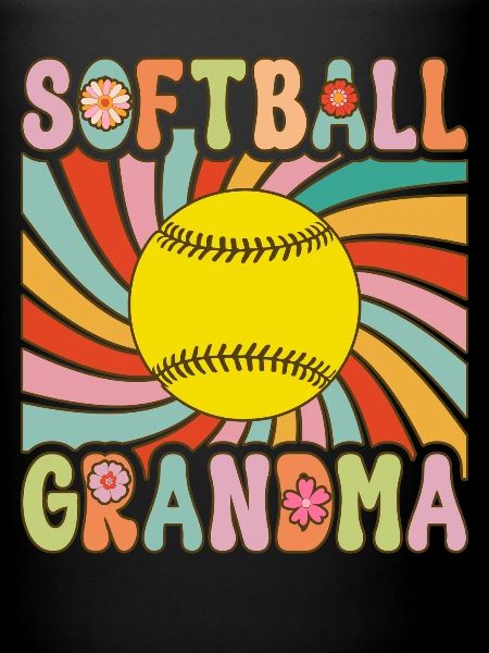 Groovy softball player
