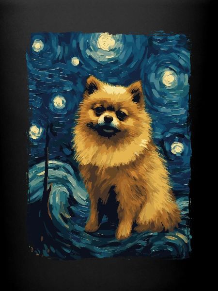 Zwergspitz Starry Night