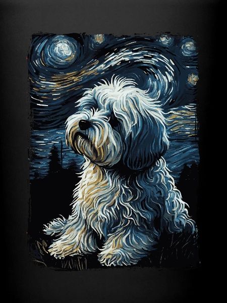 Havanese Starry Night