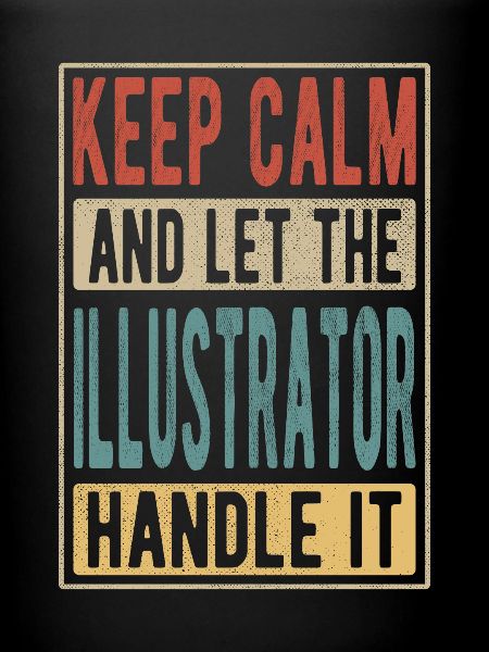 Illustrator Retro Geschenk