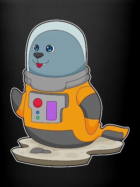 Seal Astronaut Space