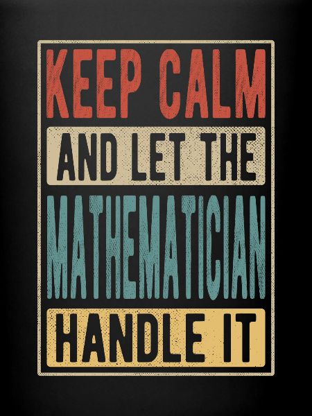 Mathématicien rétro cadeau