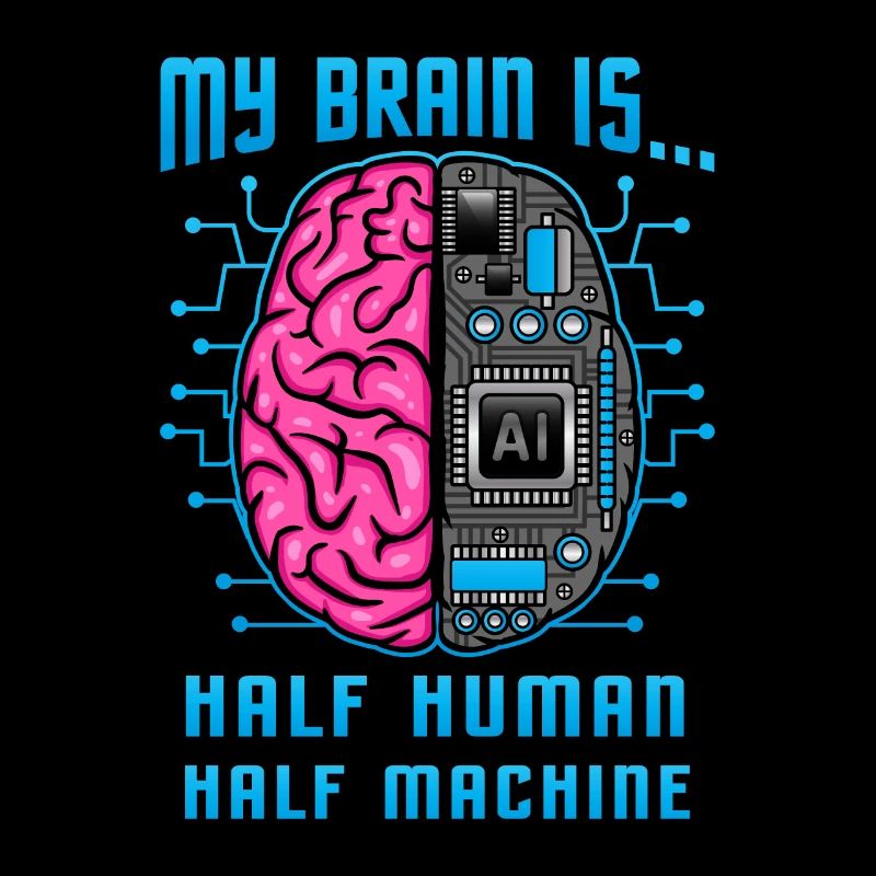 Intelligence artificielle / mi-homme, mi-machine
