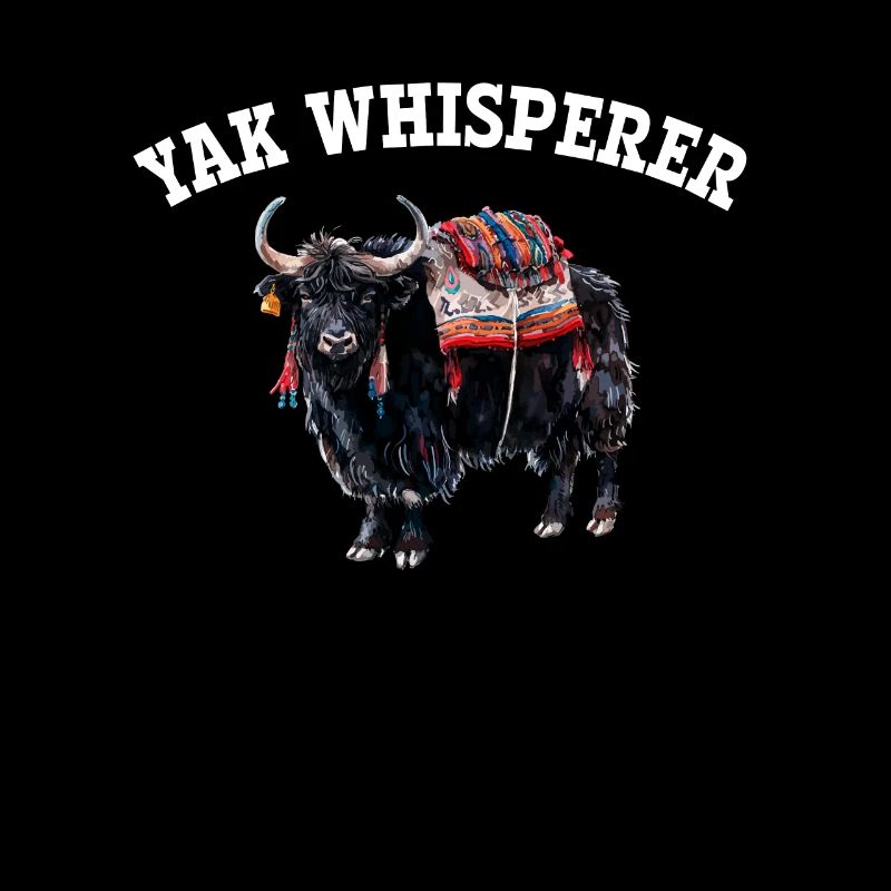 Yak Whisperer Himalayan Tibet