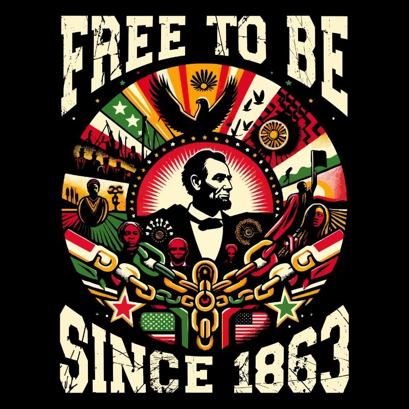 Emanzipationsproklamation Afrikanischer Juneteenth