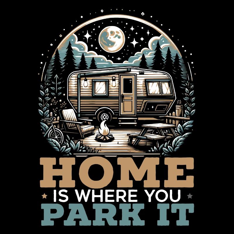 Mobile Home Motorhome Trailer Park Rolling Home