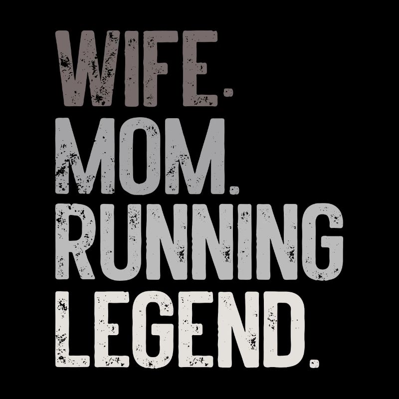 Running Mom Marathon Runner Jogging