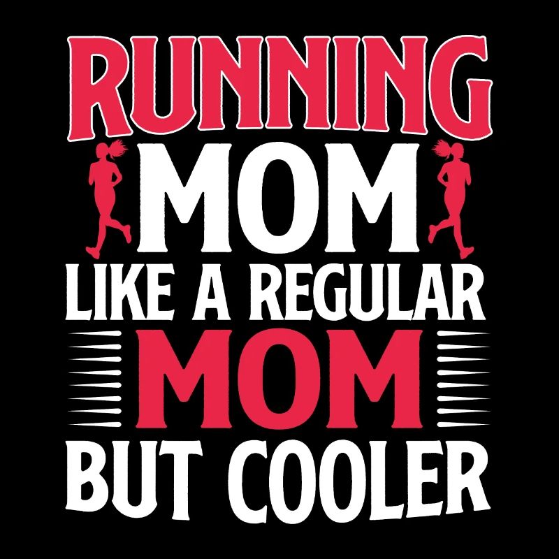 Running Mom Marathon Runner Jogging