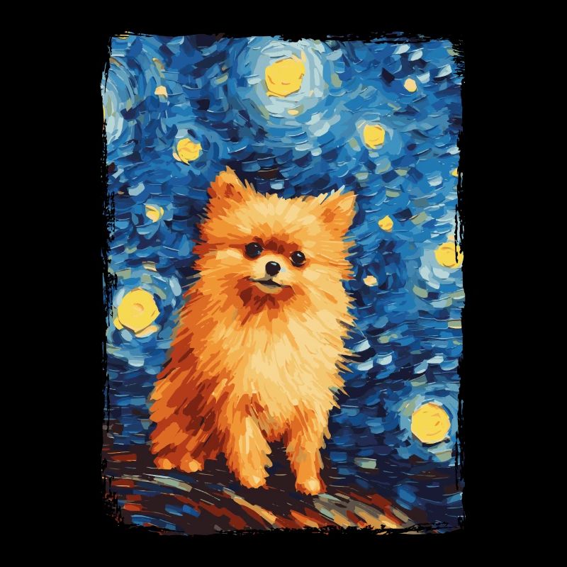 Zwergspitz Starry Night