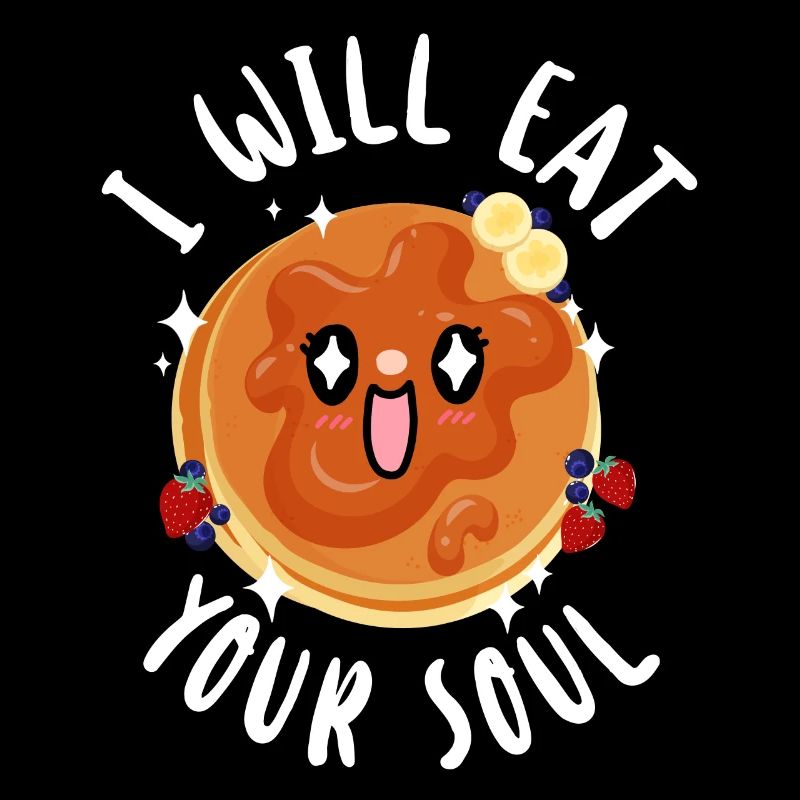 Pancake Lover Kids I Will Eat Your