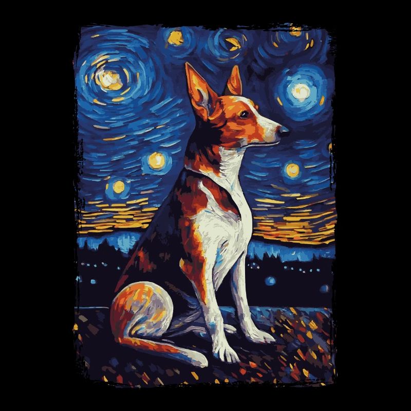 Podenco Starry Night