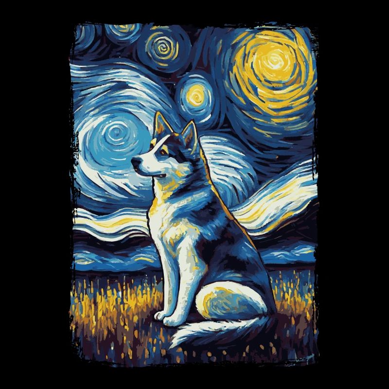 Husky Nuit étoilée