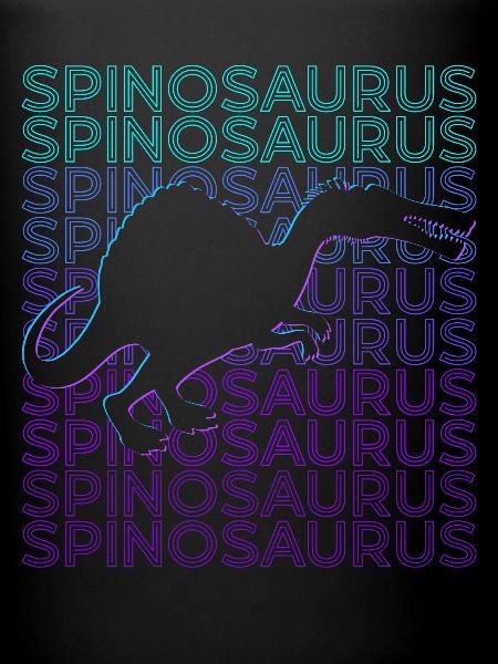 Spinosaurus Dinosaur Retro