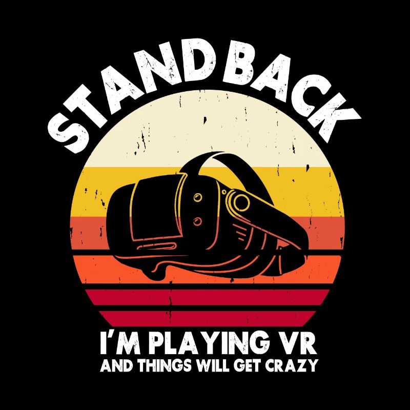 Virtual Reality VR Gamer Funnz