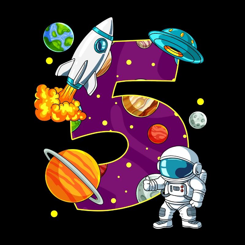 5 Anniversaire Astronaute de l’espace 5 ans