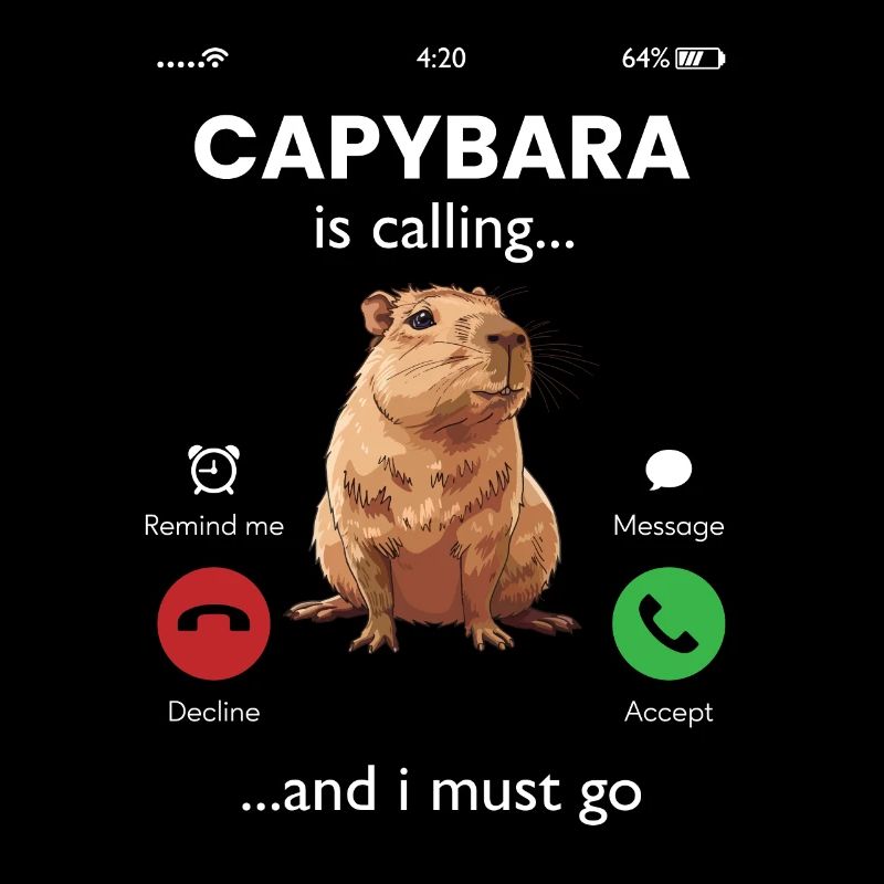 Capybara is calling