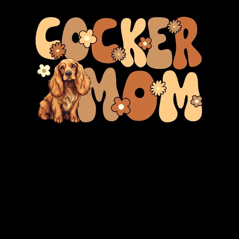 Cocker Spaniel Groovy Cocker Mom