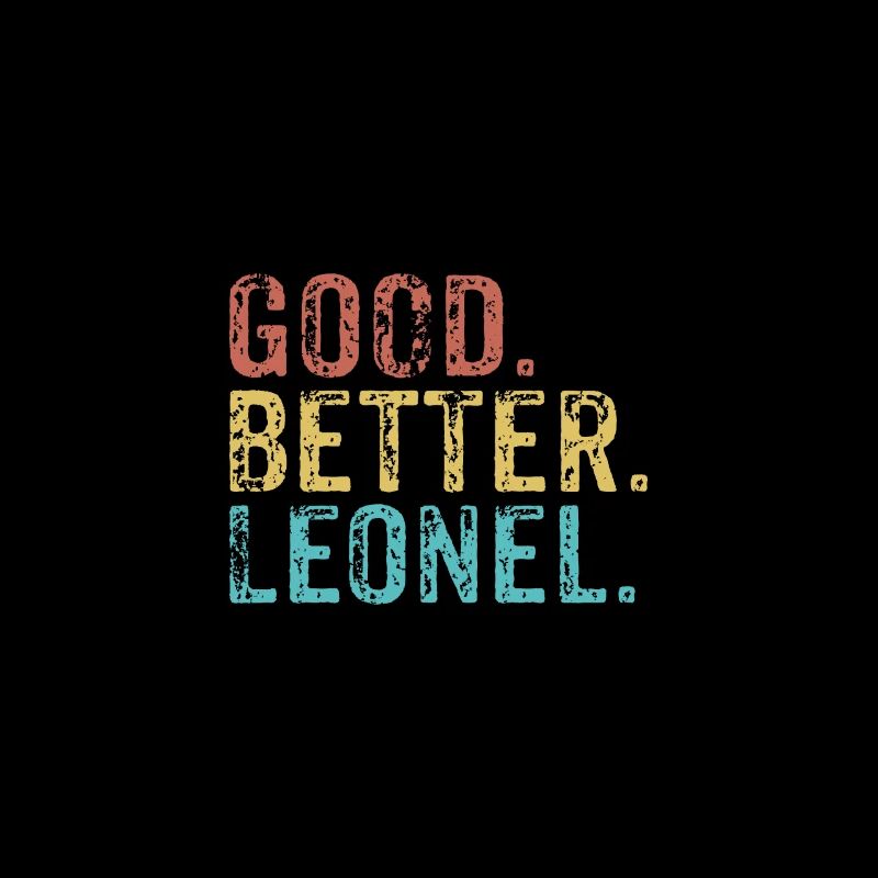 Cool guys are called leonel