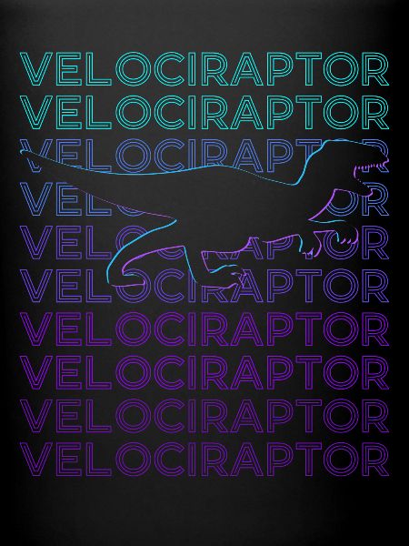 Velociraptor Dinosaure Rétro
