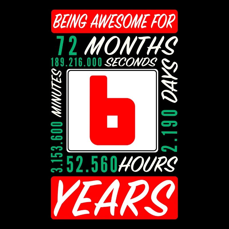Enfants 6 Ans Anniversaire Mois Heures