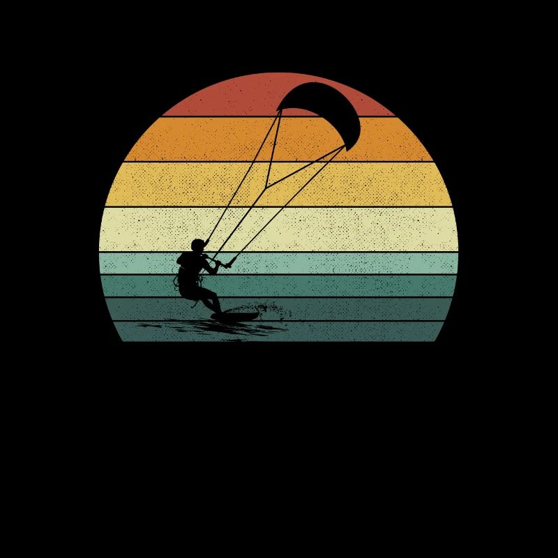 Kitesurfing kiteboarding lover