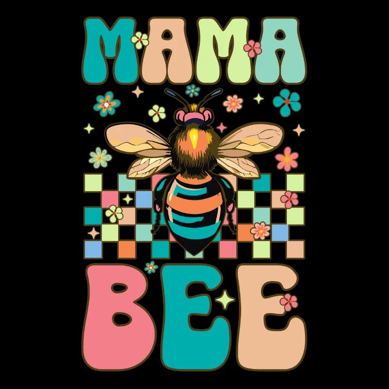 Mama Bee Groovy Beekeeper Mama Beekeeping