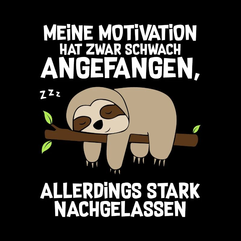 My motivation started off weak