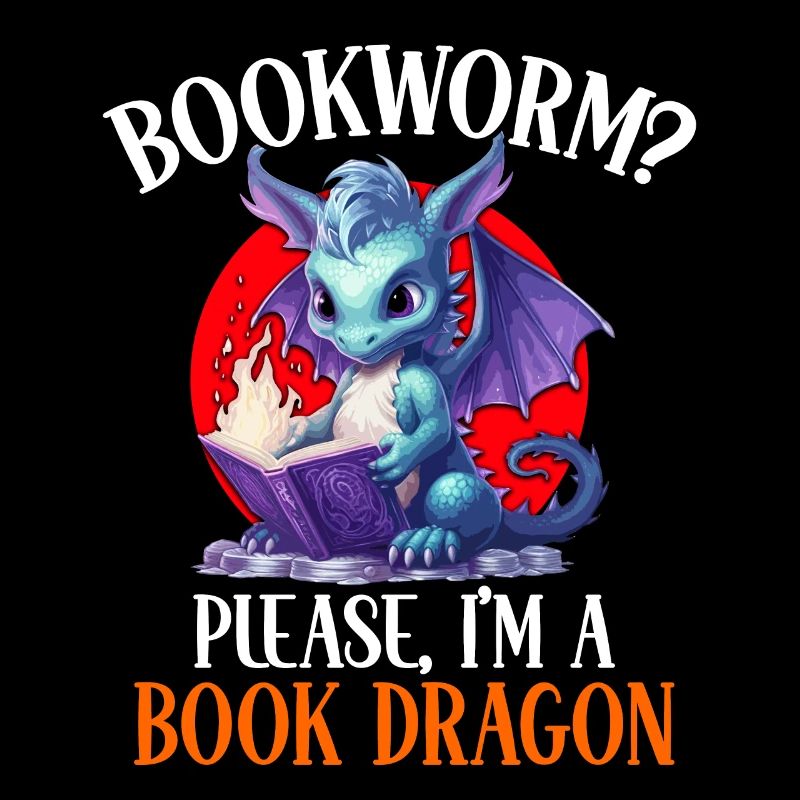 Dragons et livres Nerd Dragon Lover
